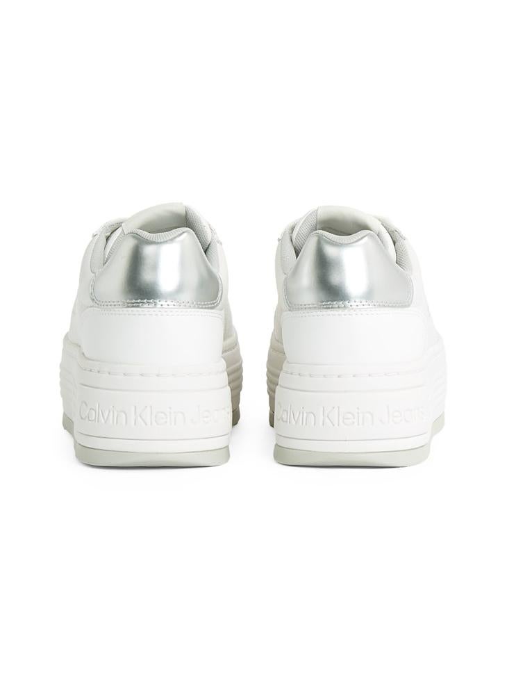 FLATFORM LACE LOW TRAINERS