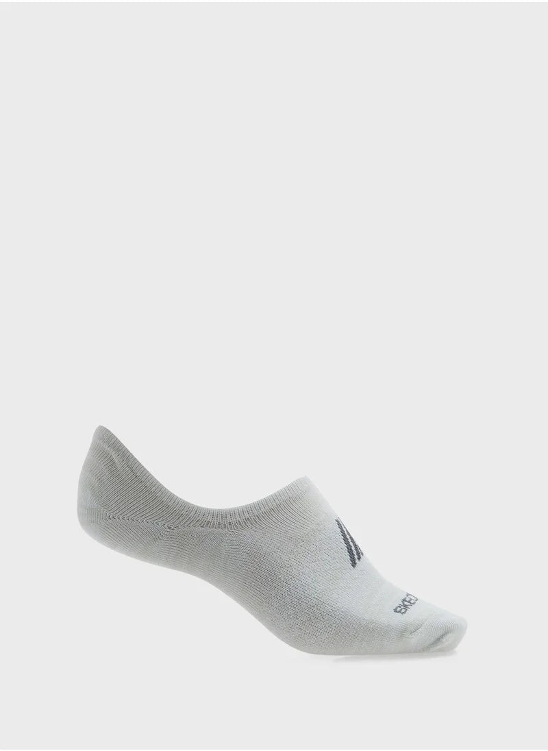 6 Pack Womens Non Terry No Show Socks