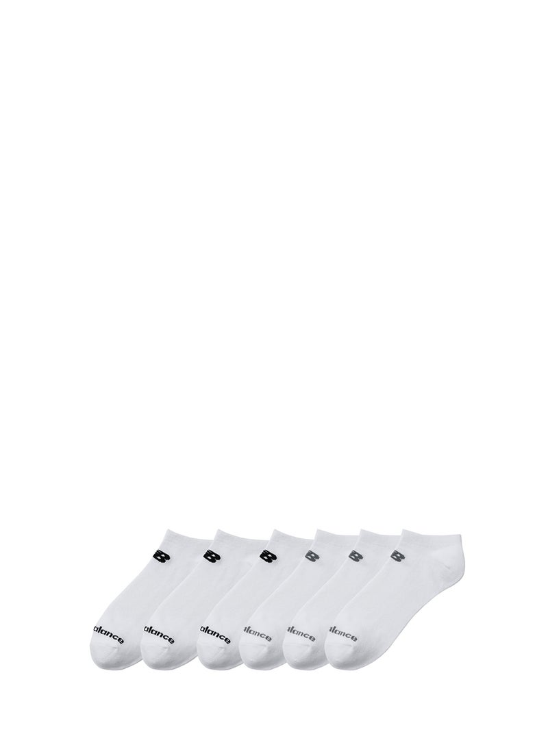 6 Pack Everyday Lightweight No Show Socks