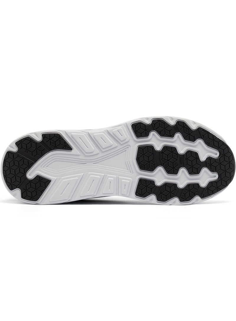 Men's Black Low-Top Sneakers - Lightweight Lace-Up Design, Comfortable for Everyday Outfits