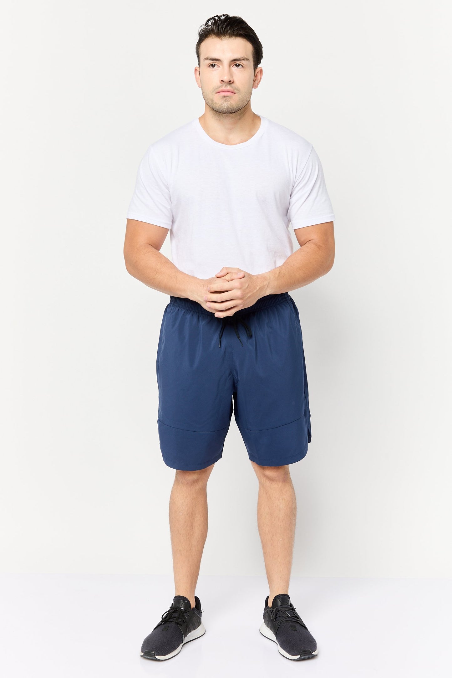 Men Sportswear Fit Training Shorts, Navy