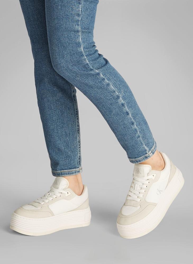 FLATFORM LOW LACE TRAINERS