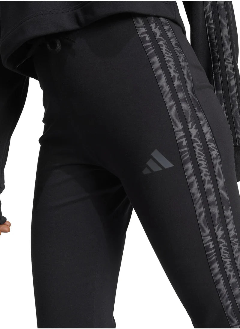 Essential 3 Stripe Printed Leggings