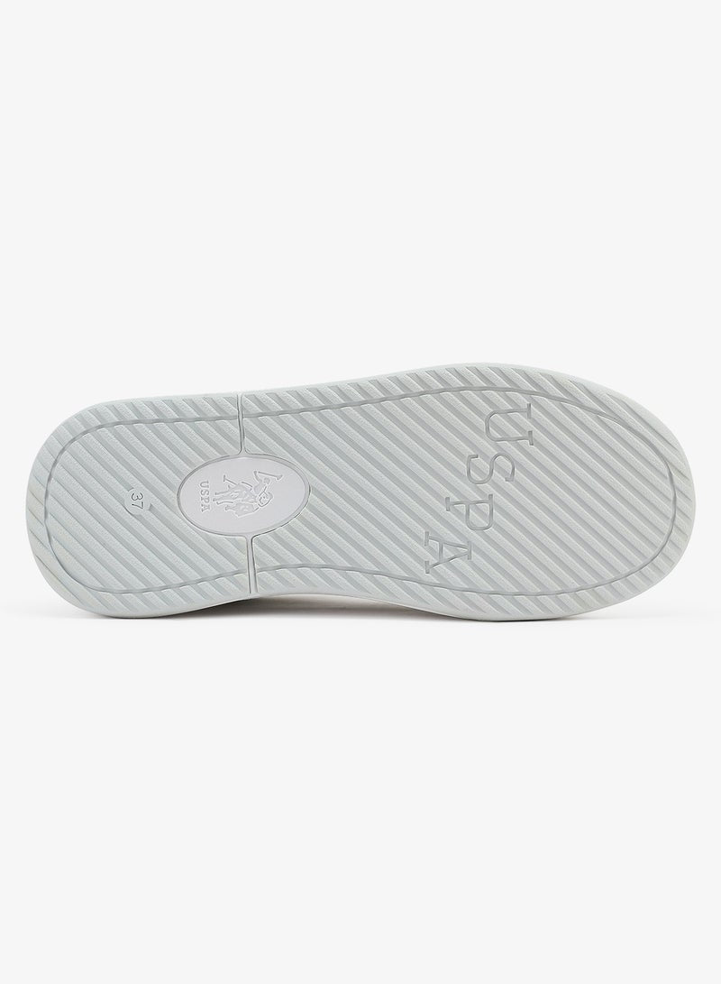 Women's White Low-Top Sneakers - Style that Moves, Comfort Shoes that Lasts