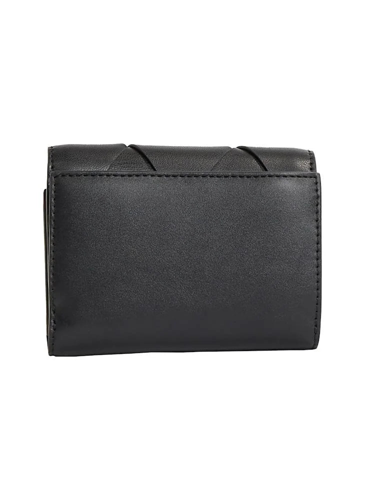 Woven Small Trifold Wallet