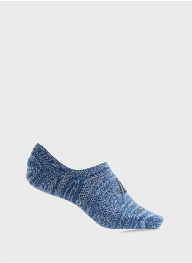 6 Pack Womens Non Terry No Show Socks