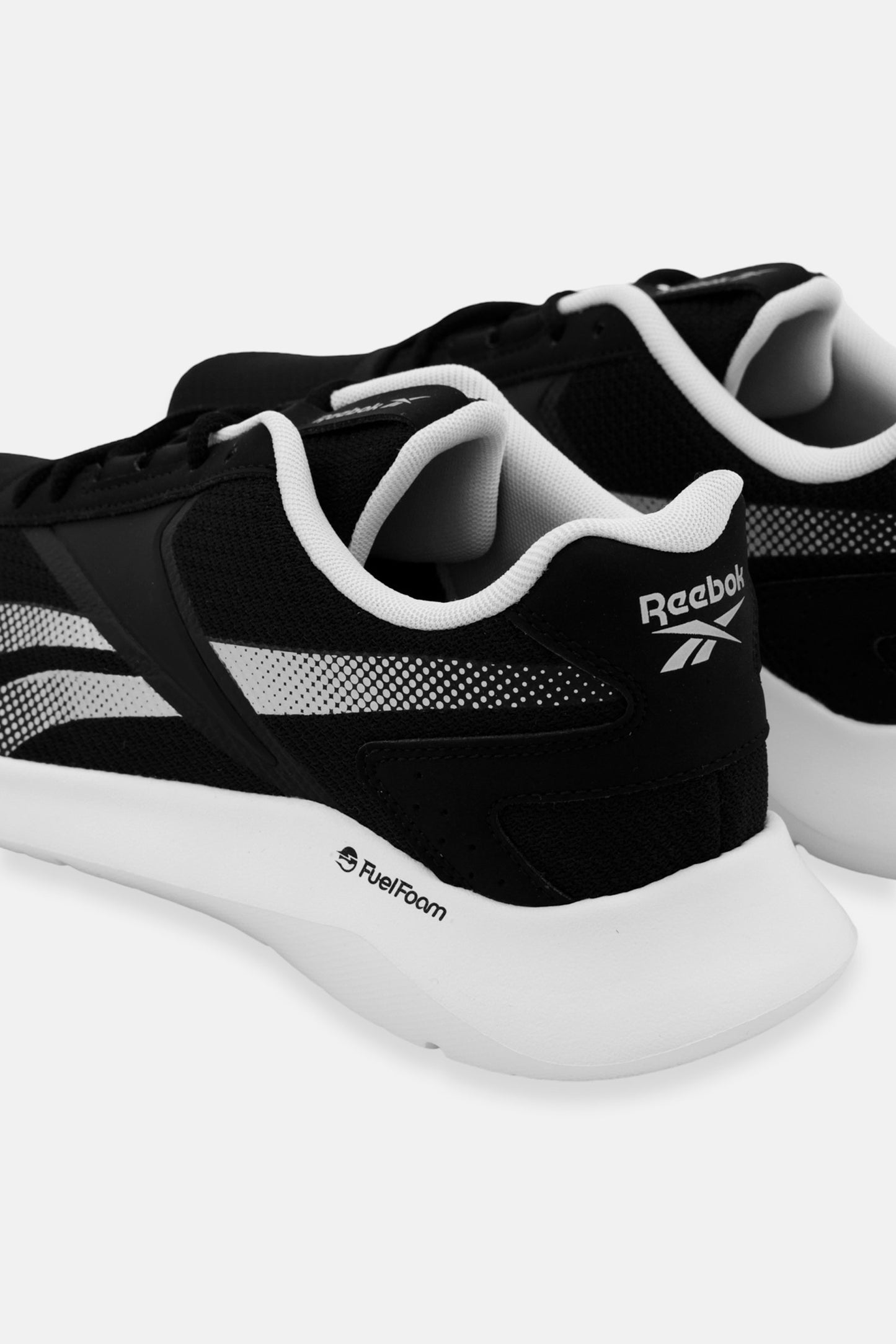 Energy lux Lace Up Running Shoes, Black