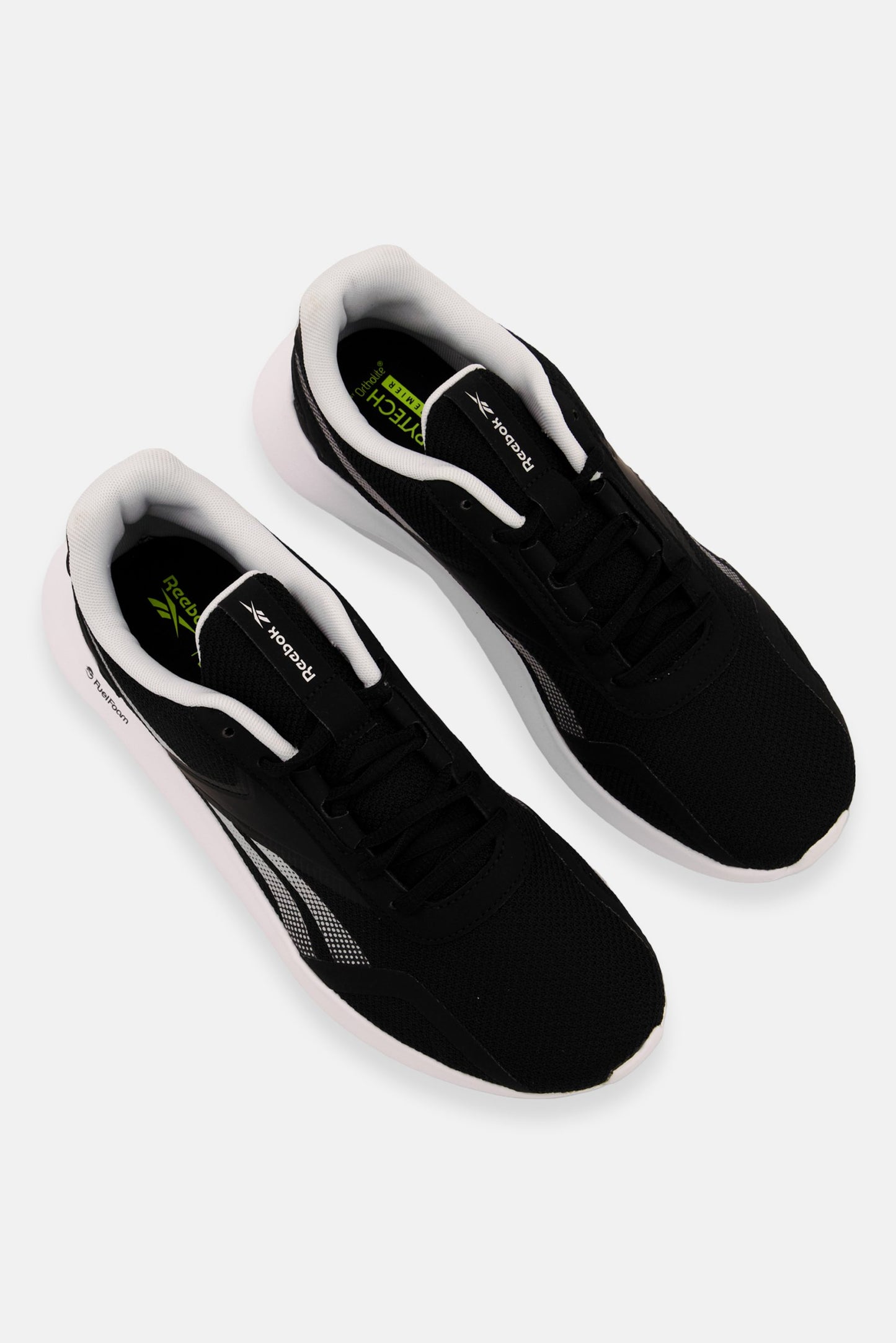 Energy lux Lace Up Running Shoes, Black