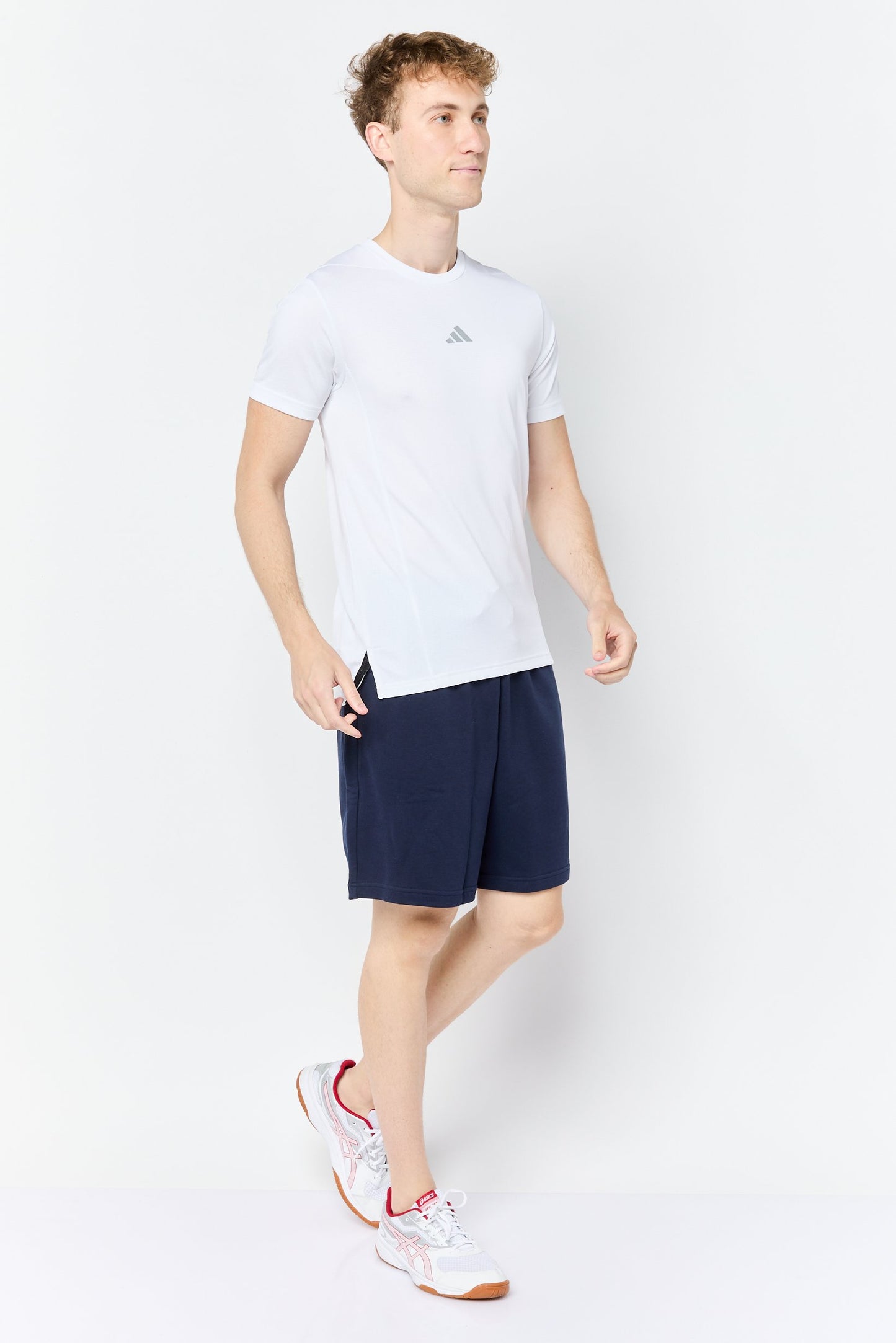 Men Sportswear Fit Outdoor Shorts, Navy