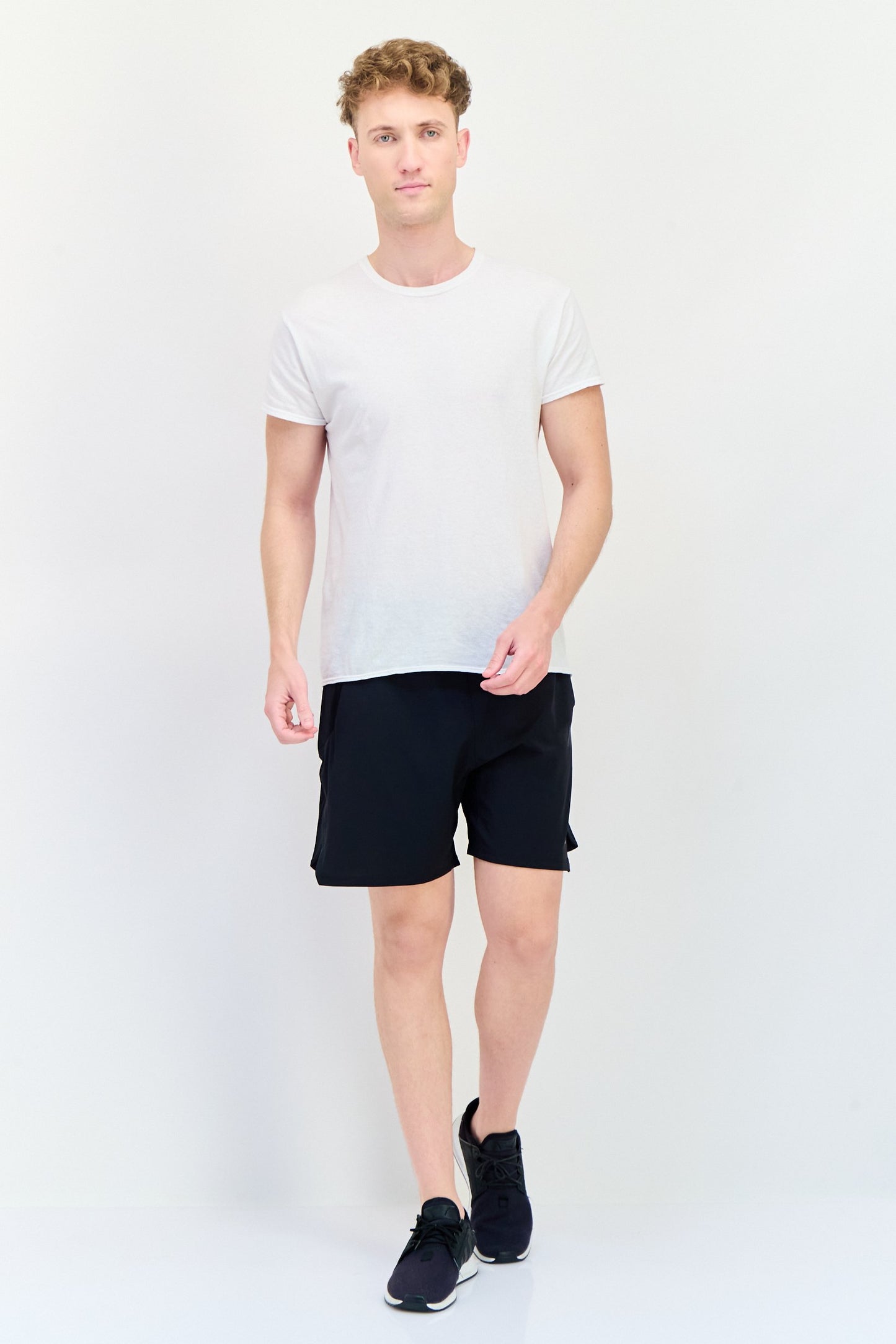 Men 7 Inseam Strenght 3,0 Sportswear Fit Training Short, Black