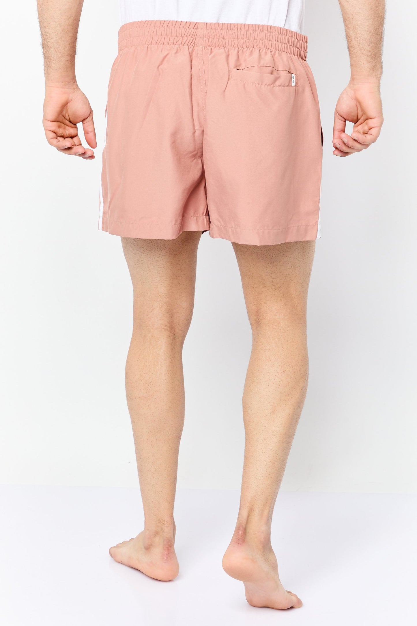 Men Sportswear Fit Outdoor Shorts, Peach