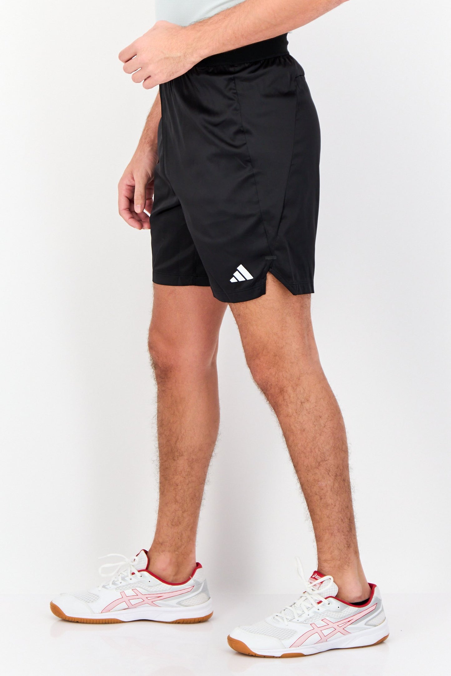 Men Regular Fit 7 Inseam Training Shorts, Black