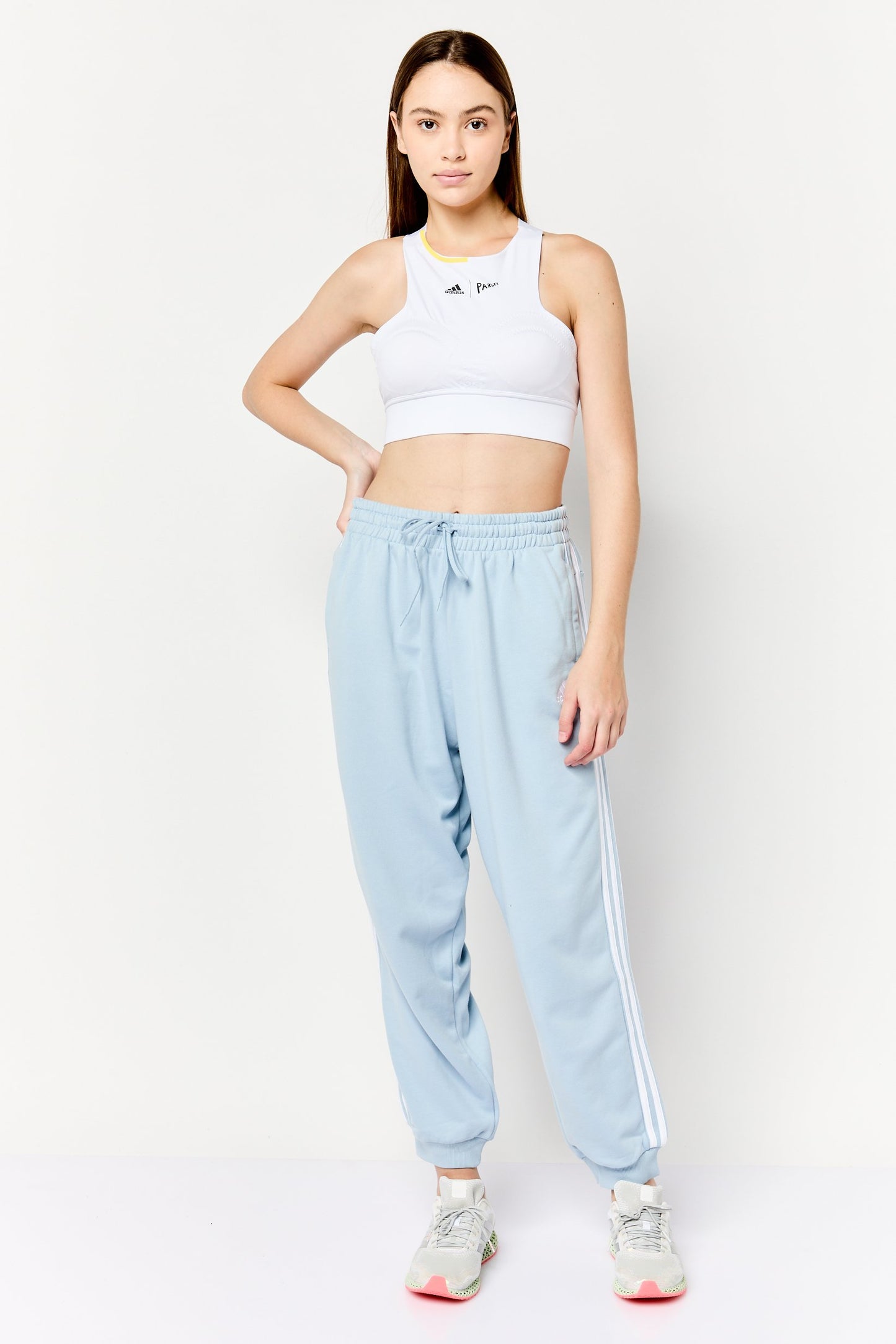 Women Sportswear Fit Outdoor Sweatpants, Light Blue
