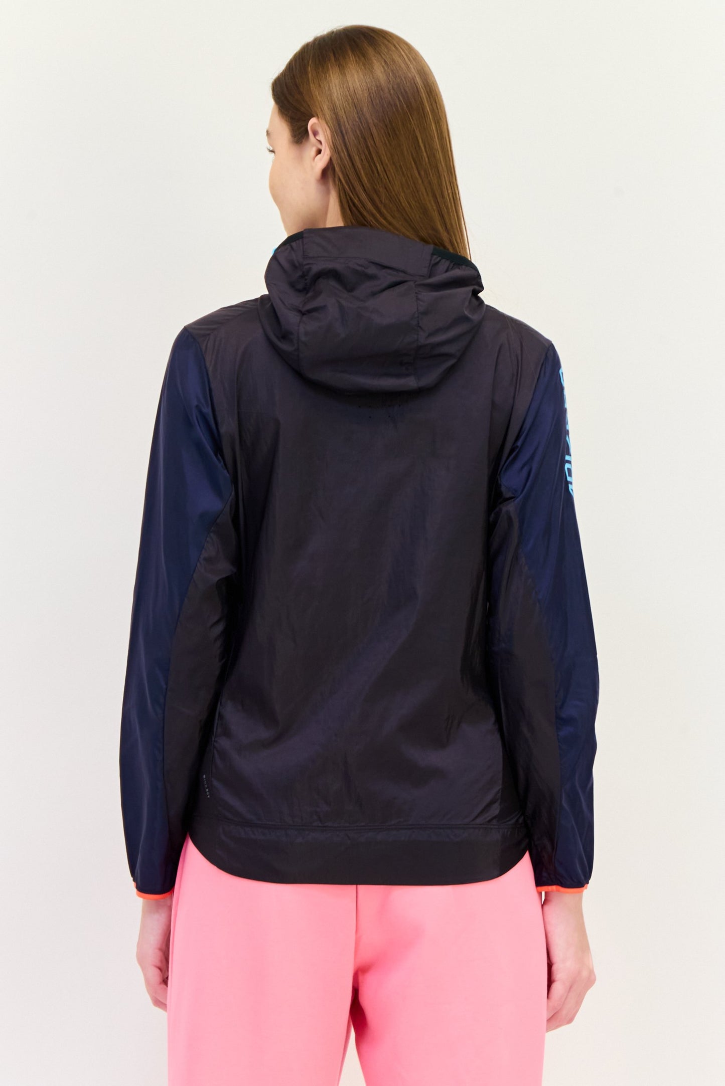 Women Sportswear Fit Long Sleeves Training Jacket, Black