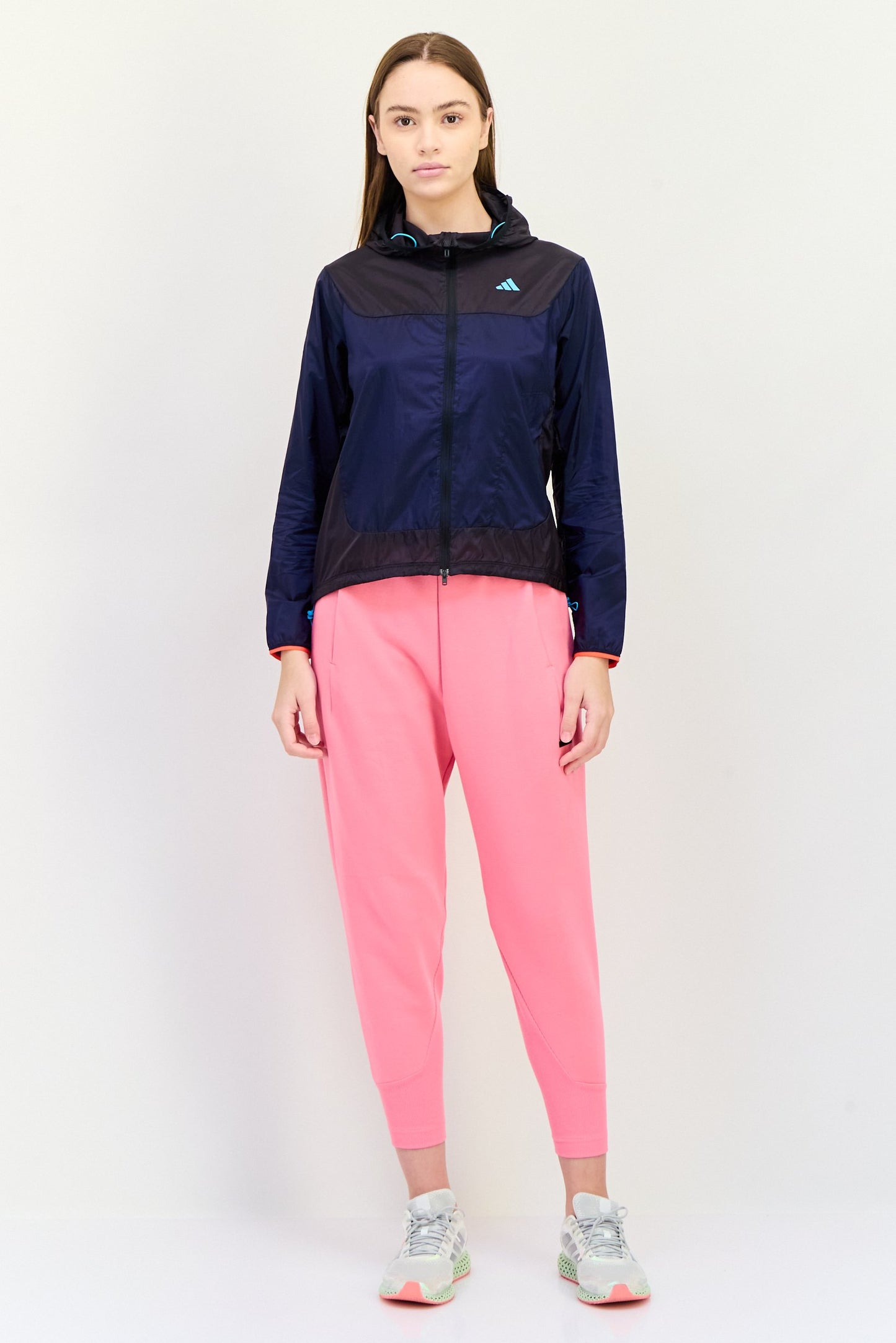 Women Sportswear Fit Long Sleeves Training Jacket, Black