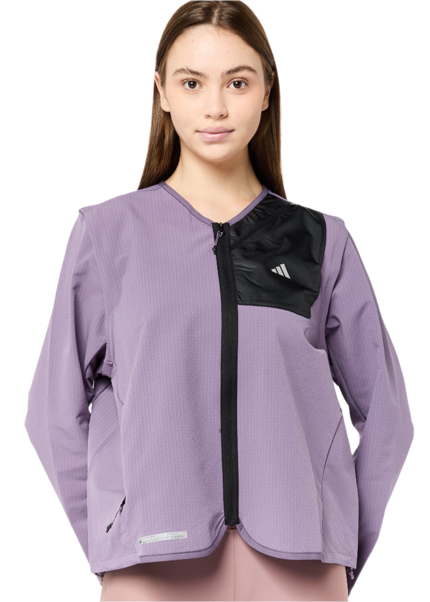 Women Sportswear Fit Long Sleeve Running Jacket, Multicolor