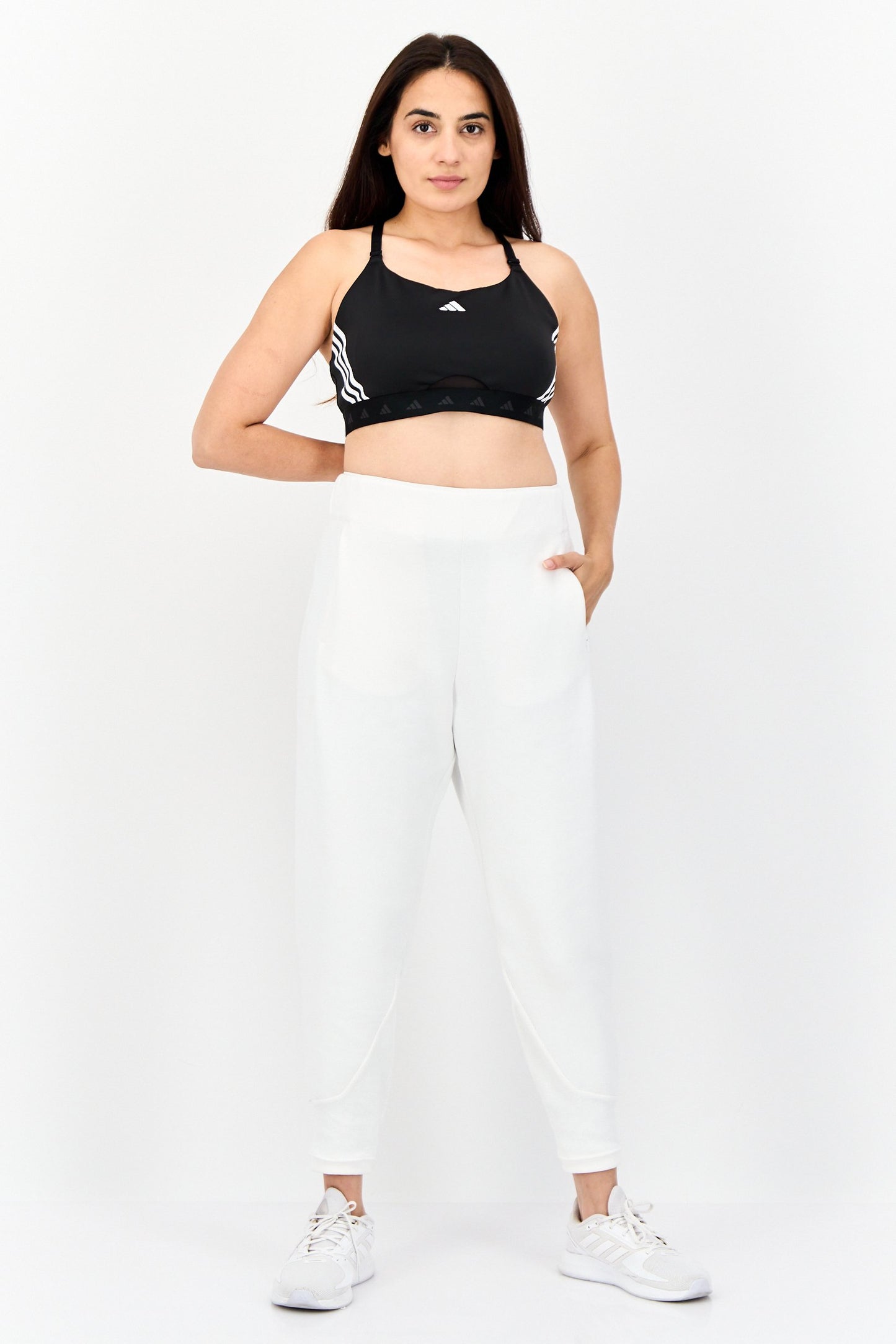 Women Regular Fit Outdoor Sweatpants, White
