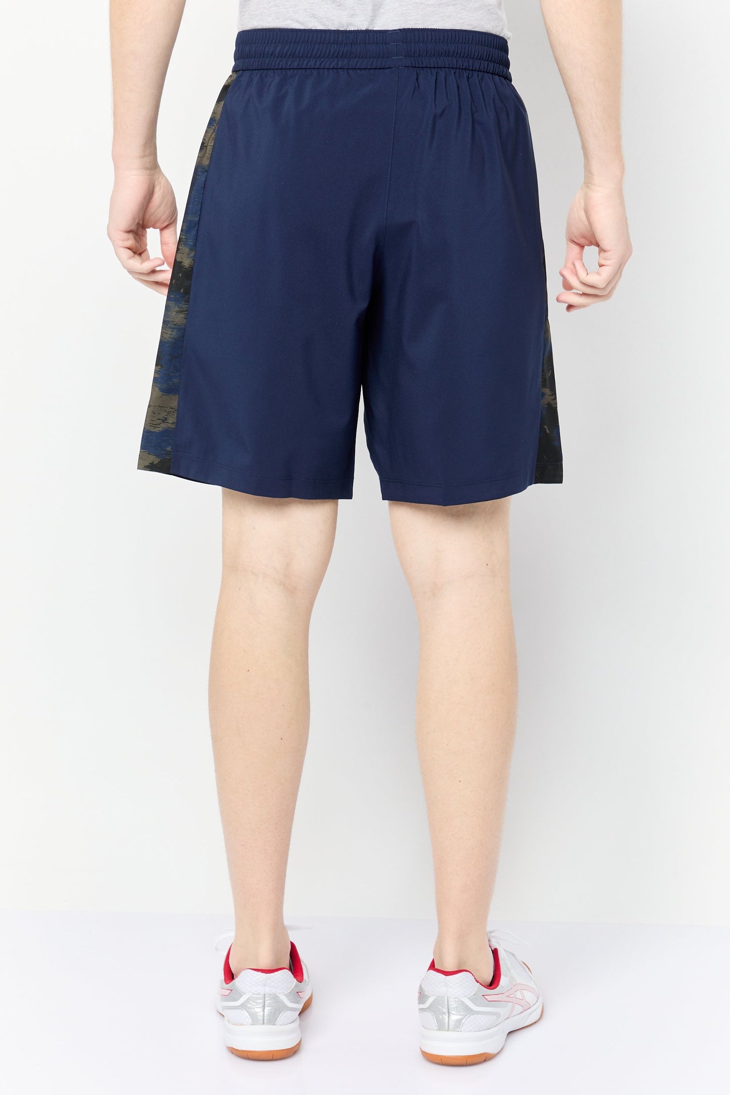 Men Sportswear Fit Brand Training Shorts, Navy