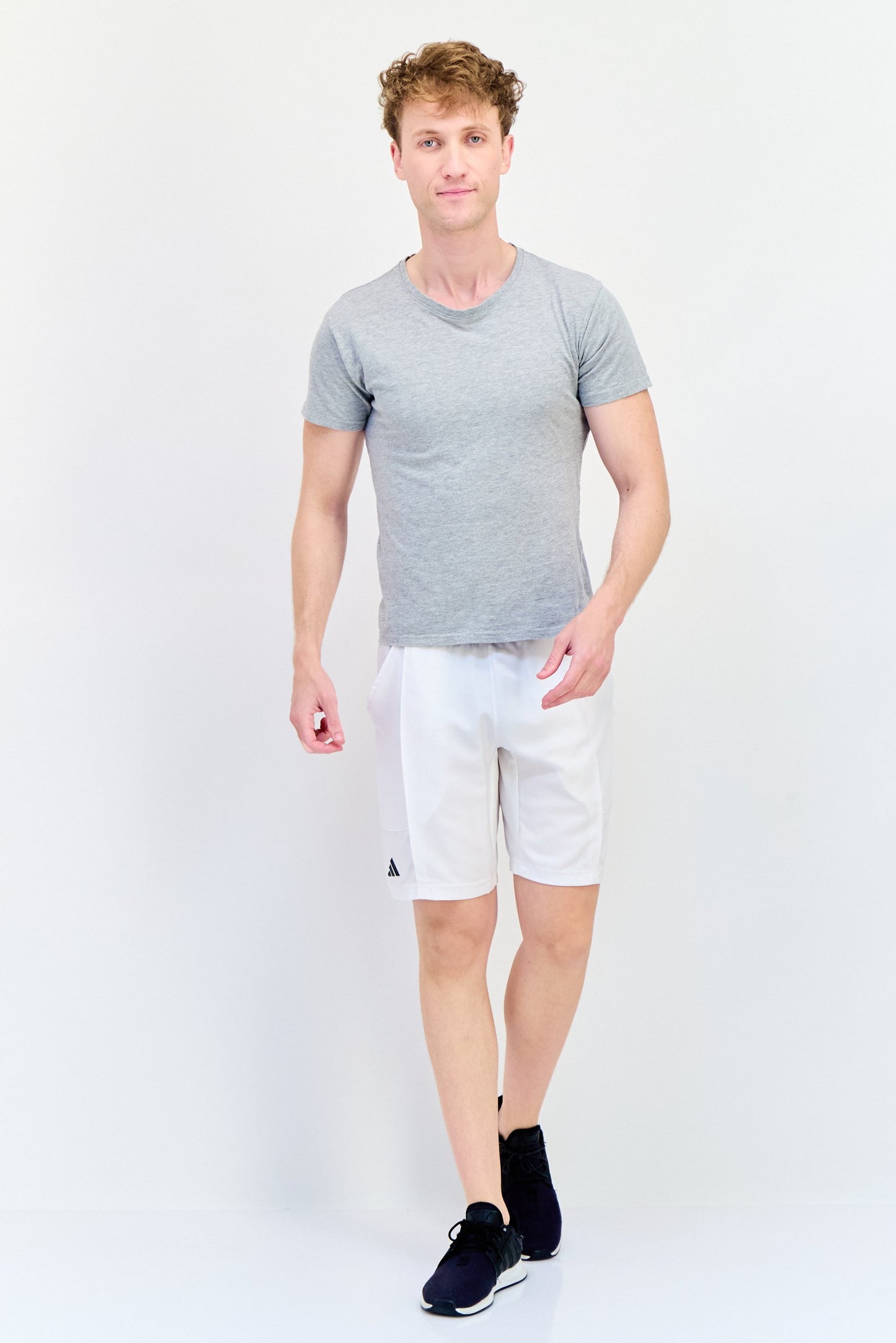 Men Sportswear Fit Tennis Short, White
