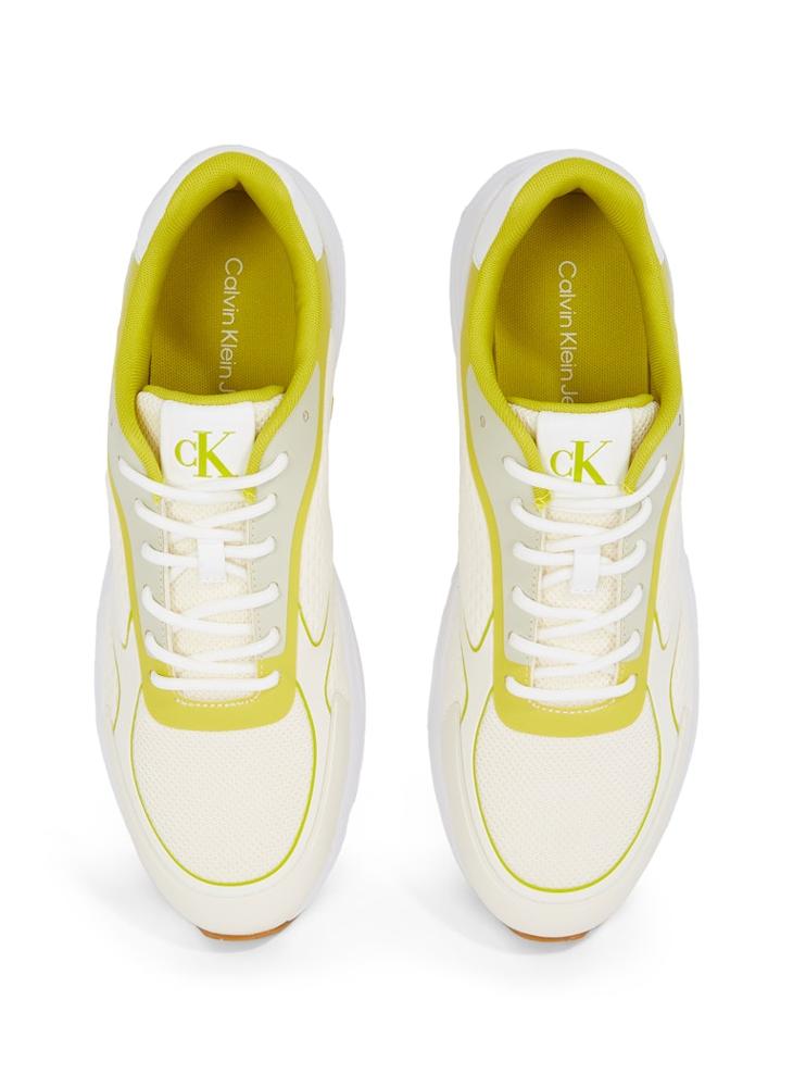 RETRO TENNIS LOW KNIT TRAINERS