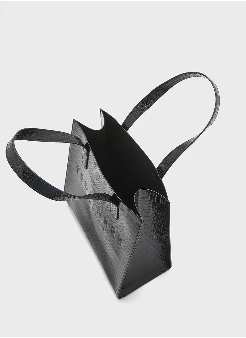 Textured Tote Bag