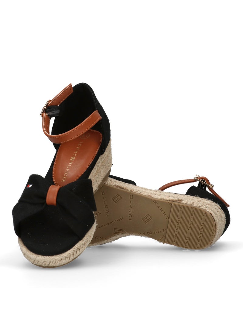 Kids Rope Wedge Sandals