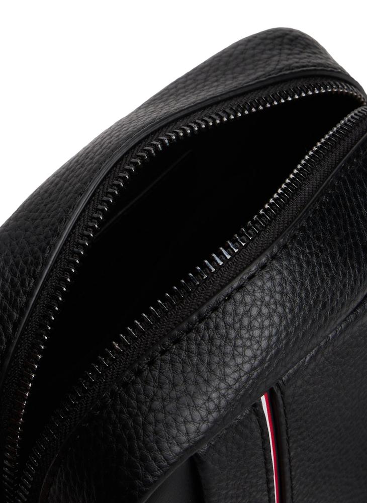 Central Logo Detail Messenger Bag