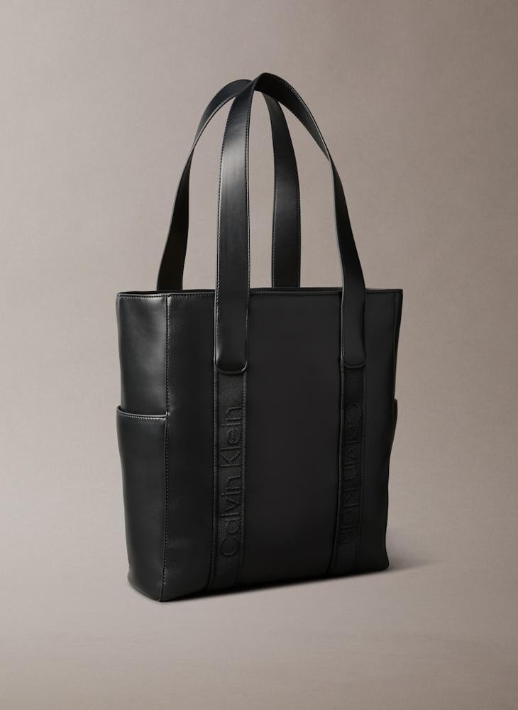 Casual Webbing Strap Tote