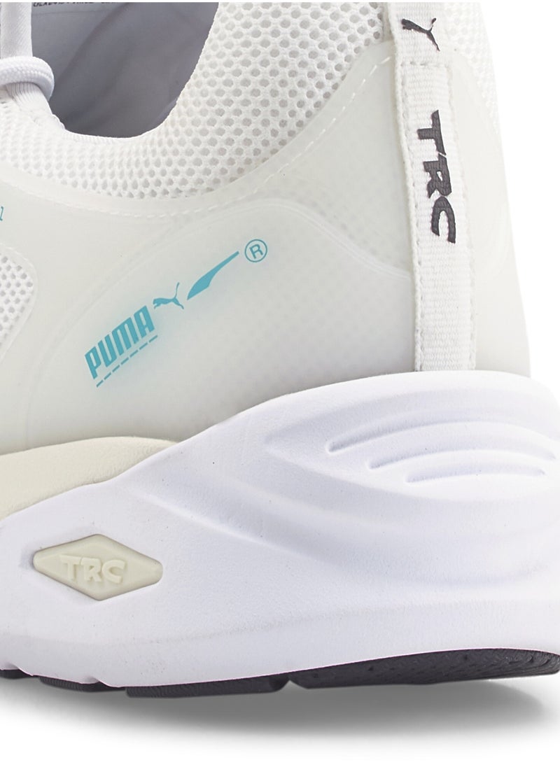 TRC Blaze Moulded Unisex White Sneakers