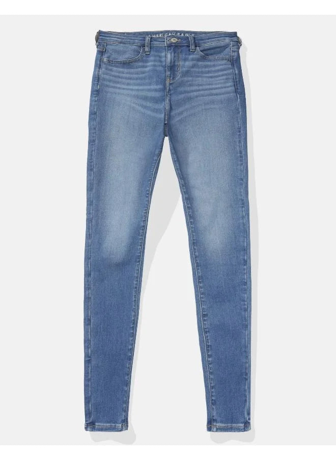 High Waist Distressed Jeggings