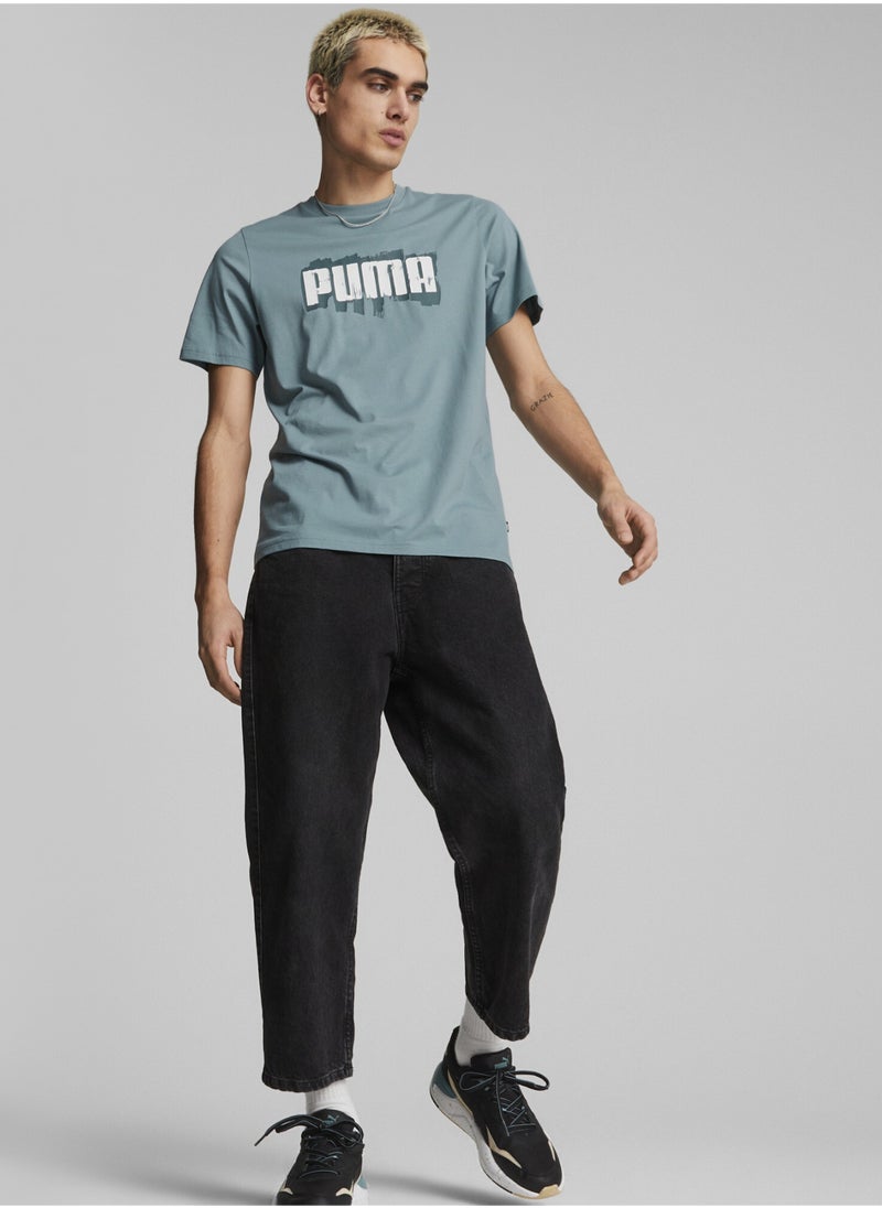 Graphics Wording Mens Short Sleeve T-Shirt