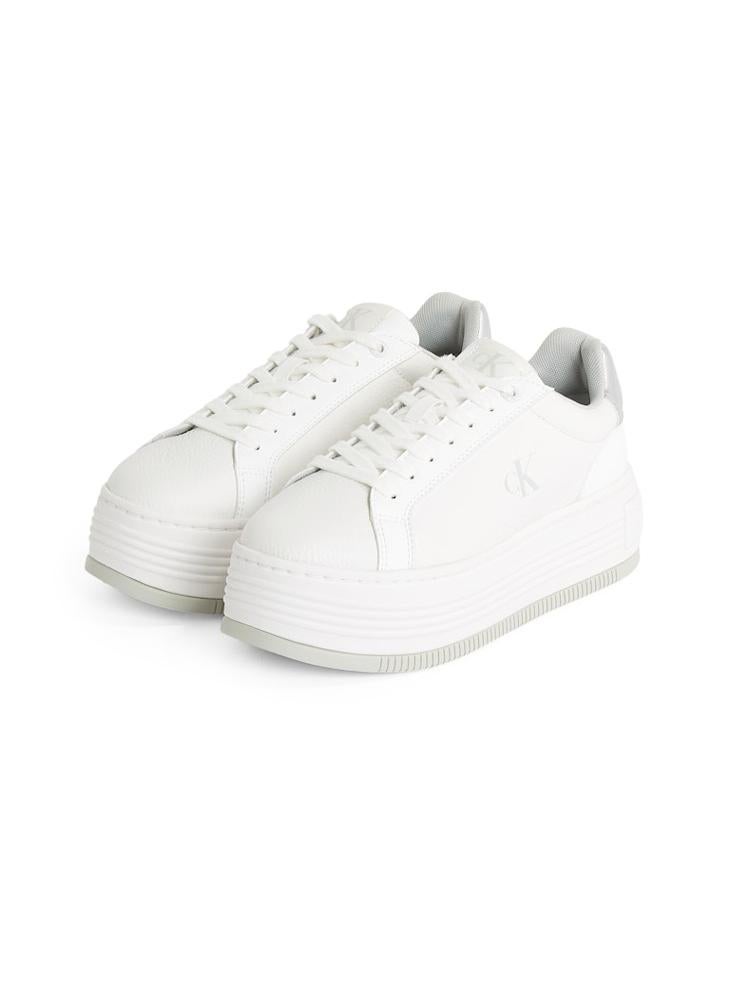 FLATFORM LACE LOW TRAINERS