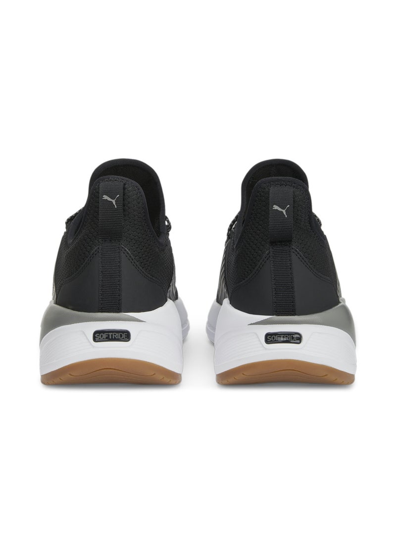 Softride Premier Mens Black Slip-On Running Shoes