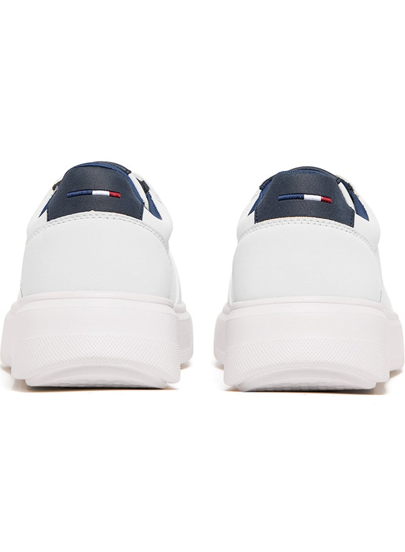 Men's White Low-Top Limited Edition Sneakers – Super Light, A Dream for Every Feet Lover!