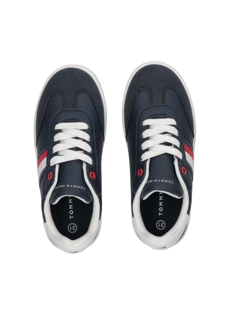 Kids Lace Up Low Top Sneakers