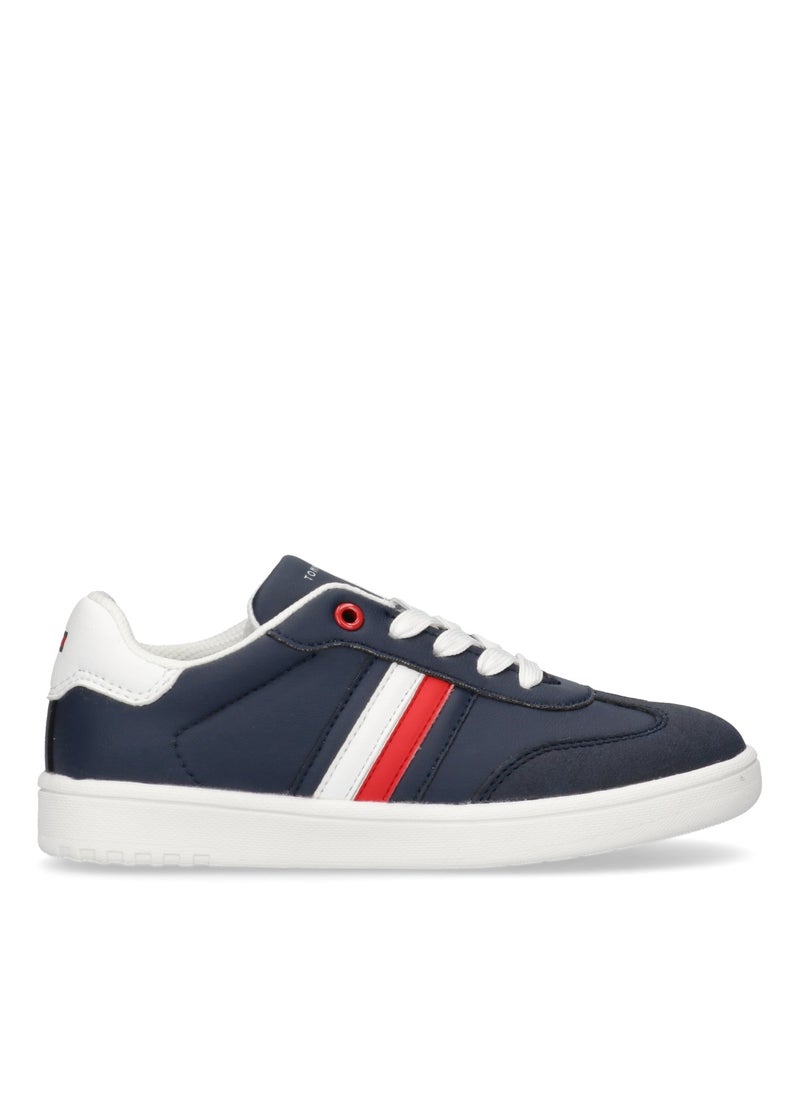 Kids Lace Up Low Top Sneakers
