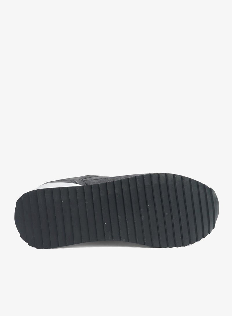 Women's Black Lightweight Shoes Sneakers - Comfortable Casual Shoes for Everyday Wear