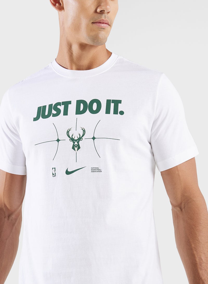 Milwaukee Bucks Just Do It T-Shirt