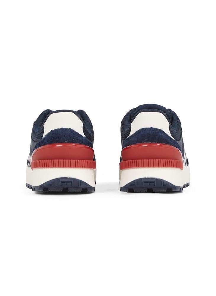 Monogram Technical Low Top Runner Sneakers