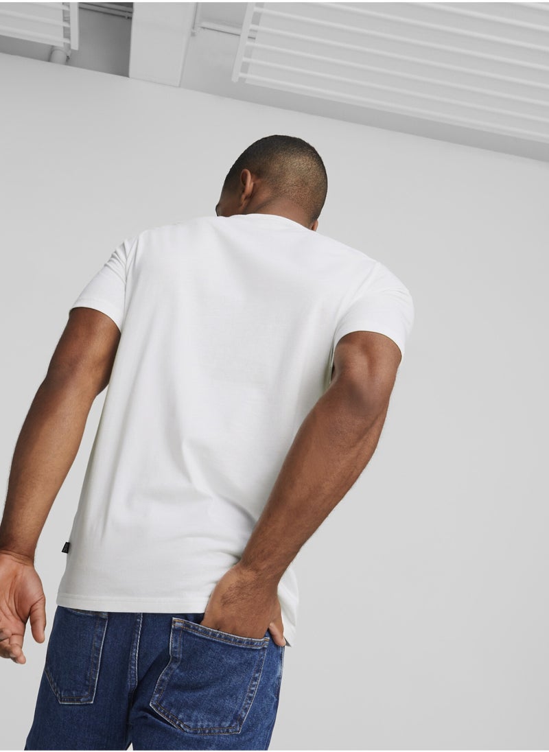 GRAPHICS Mens Wording Short Sleeve T-Shirt