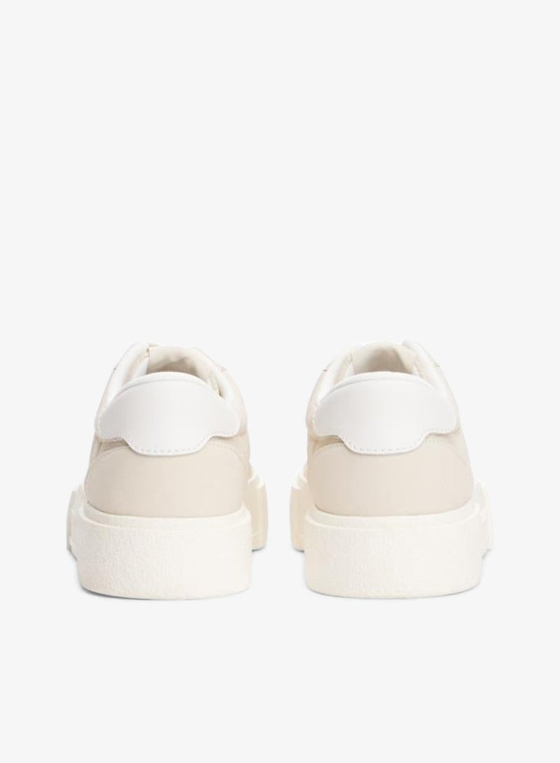 Flatform Lace Ups Sneakers