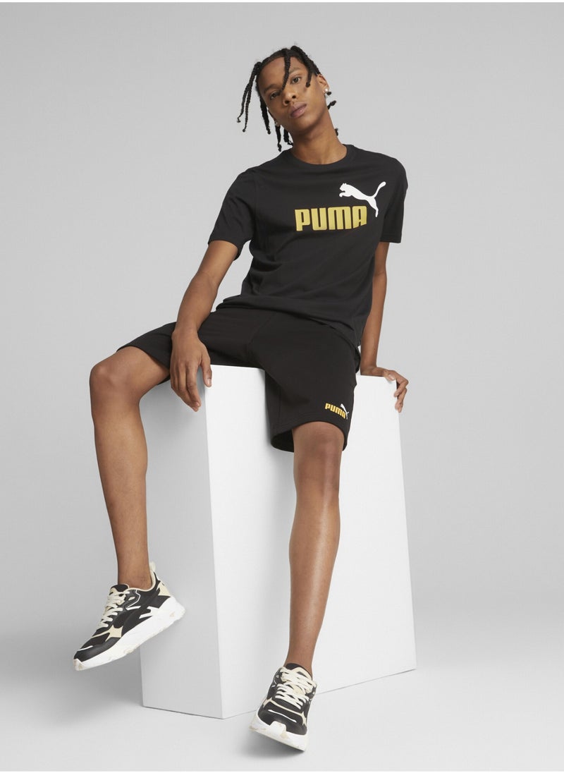 Essentials+ 2 Colour Logo Mens Shortsleeve T-shirt