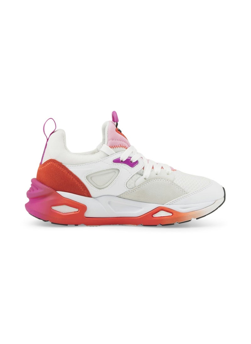 TRC Blaze Galaxy Unisex White Trainers