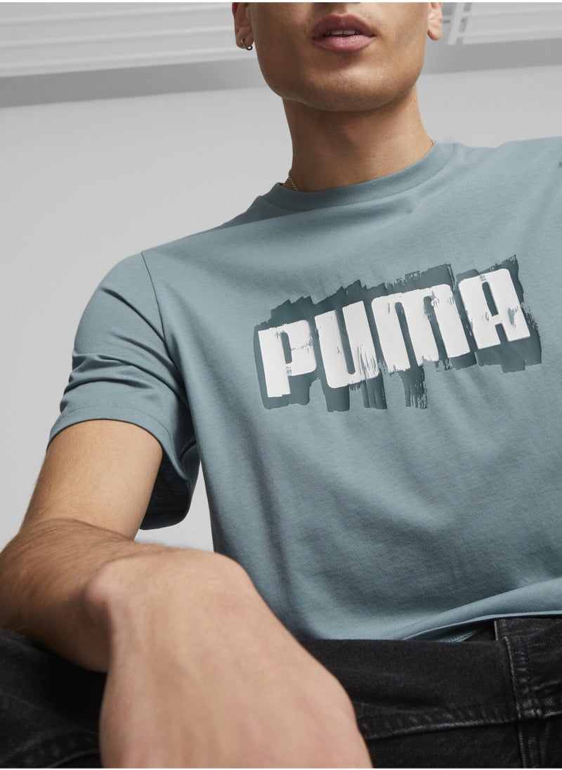 Graphics Wording Mens Short Sleeve T-Shirt