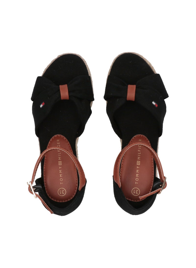 Kids Rope Wedge Sandals