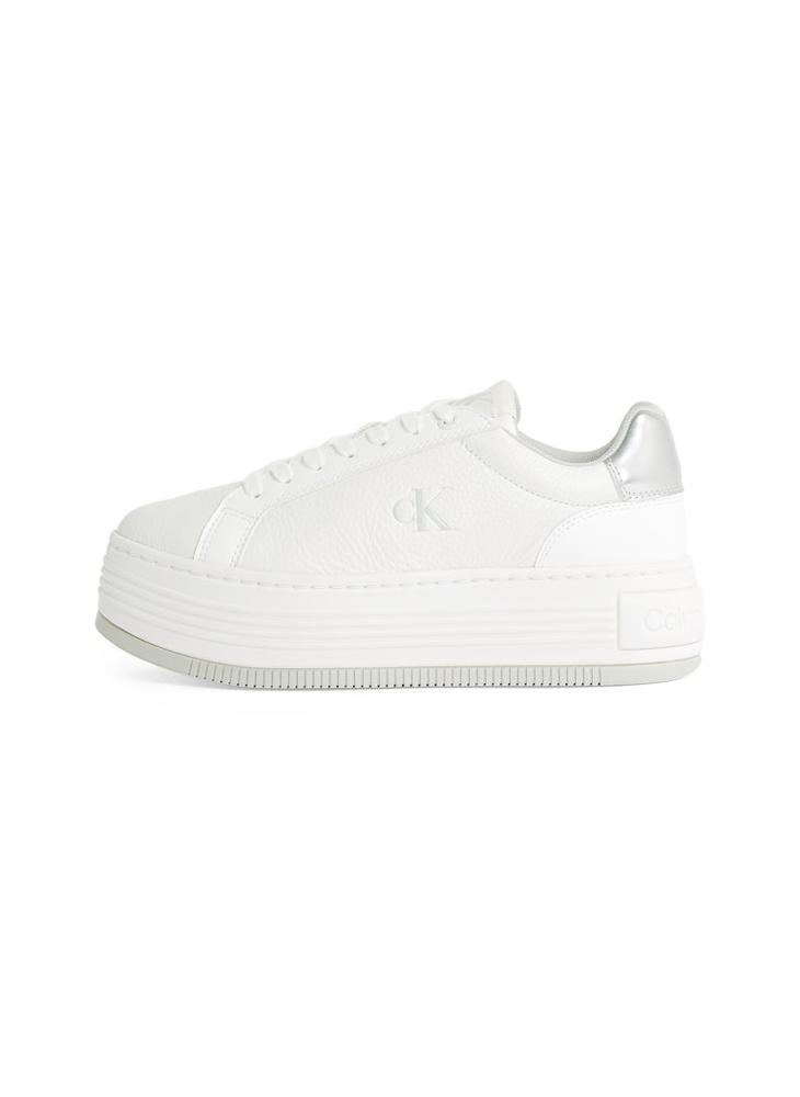 FLATFORM LACE LOW TRAINERS