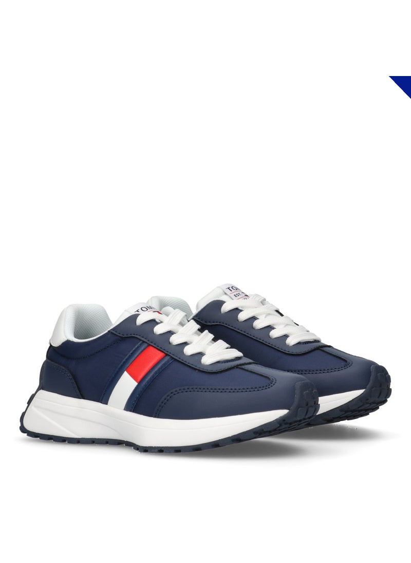 Kids Lace Up Low Top Sneakers