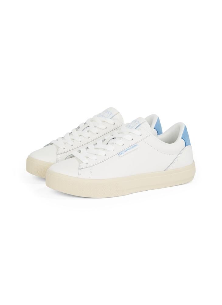 Cupsole Lace Up Low Top Sneakers