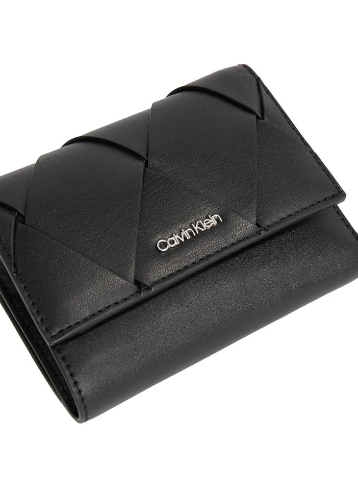 Woven Small Trifold Wallet