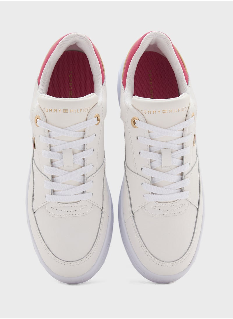 Lace Up Low Top Sneakers